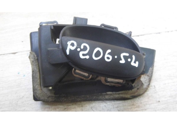 Ручка дверки внутрішня ліва Peugeot 206, 9623698477, 9632918977